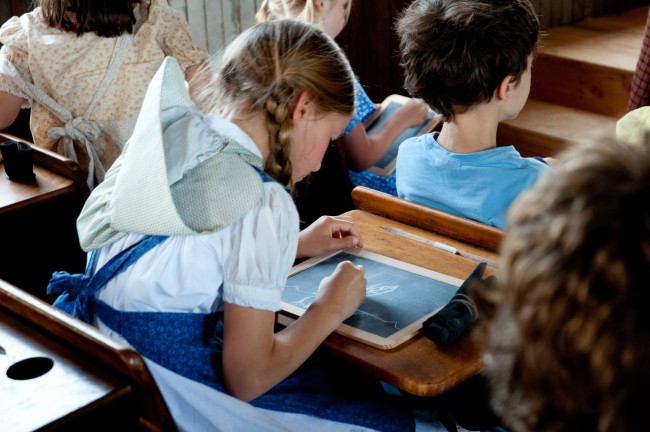 Pioneer Camp School Chalk board