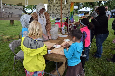 Living History Village at the Bohemia Mining Days Festival