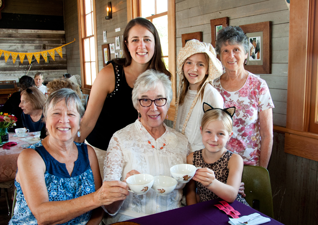 pioneer tea grandparents day singing creek center