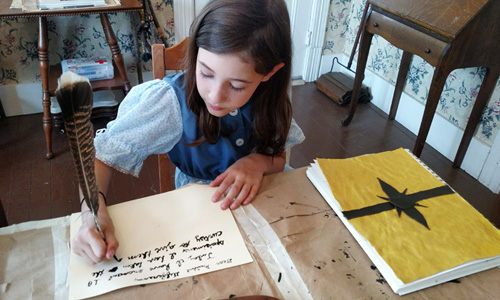 Pioneer Scribe – Early Settlers Letter Writing for Girl Scouts