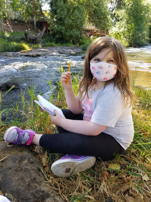 summer camp 2020 girl outside girl summer camp cottage grove singing creek pioneer nature river