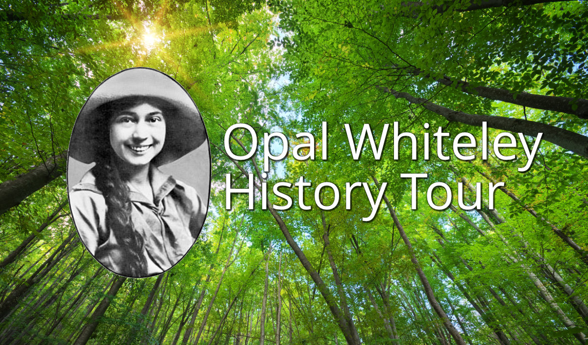 opal whiteley history tour with steve williamson