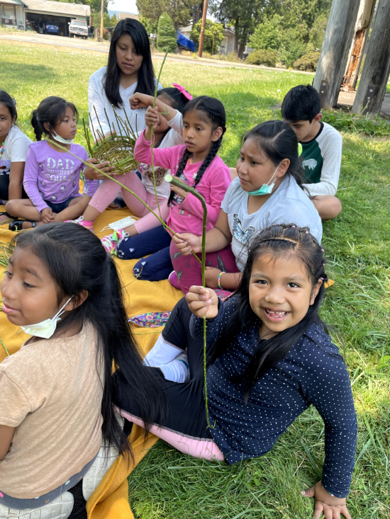 weaving willow for web guatemalan children summer camp scec oregon