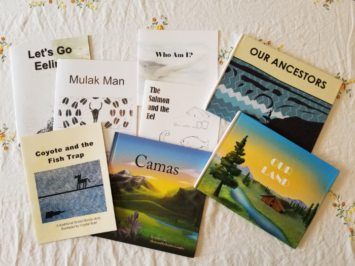 grand ronde tribal Kalapuya storybooks for kids