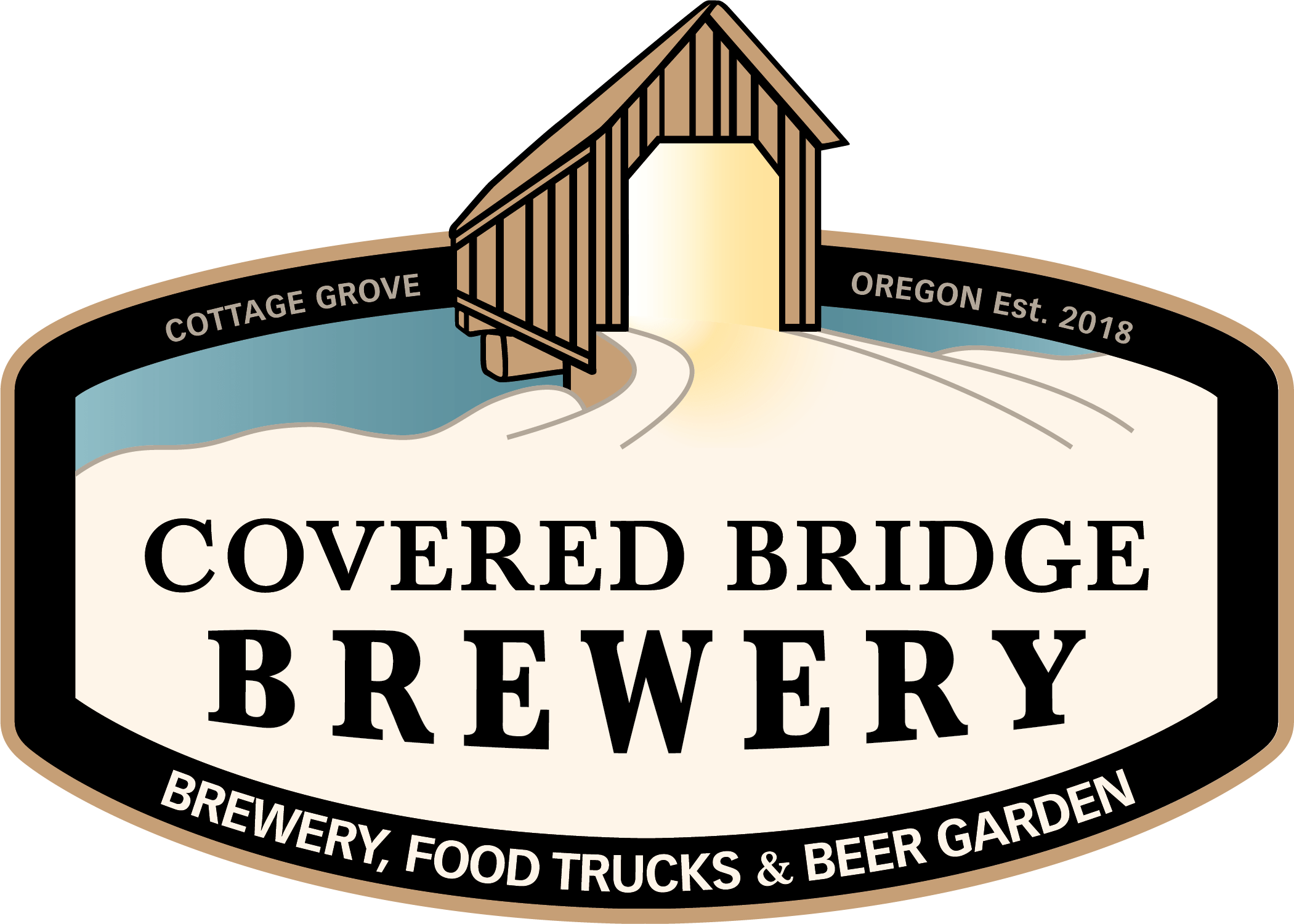 covered bridge brewery logo