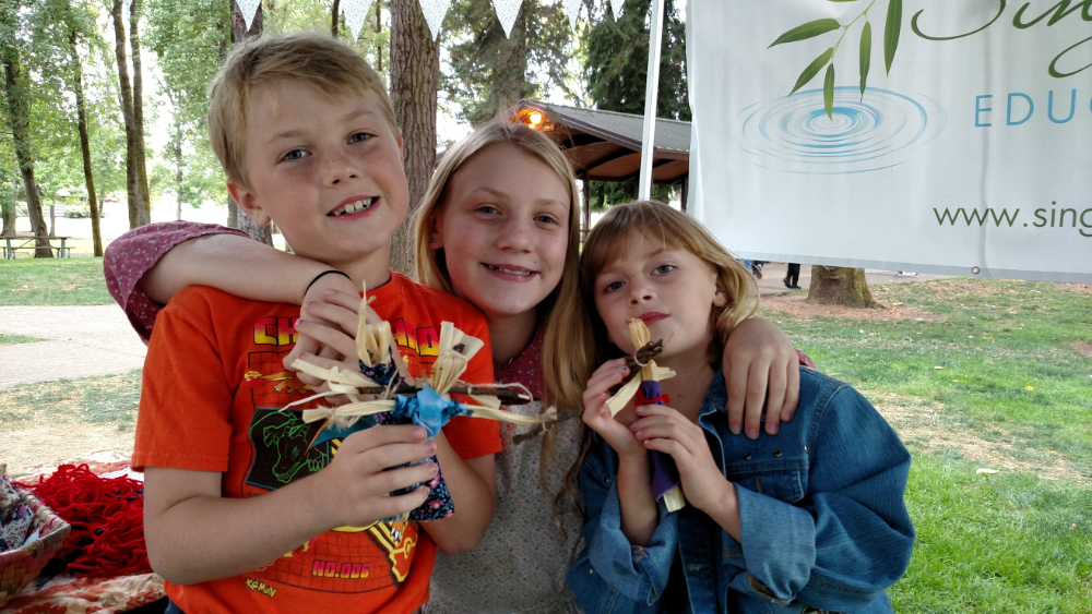 making corn dolls