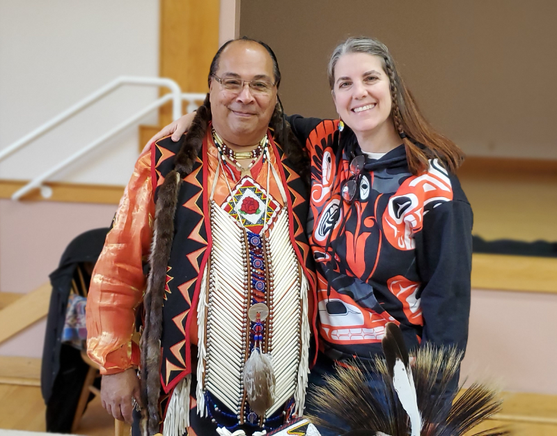 Deitz and Karen Rainsong native presentation