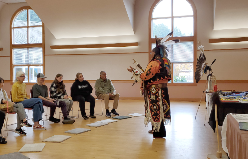 Deitrich peters native american oregon cultural presentation