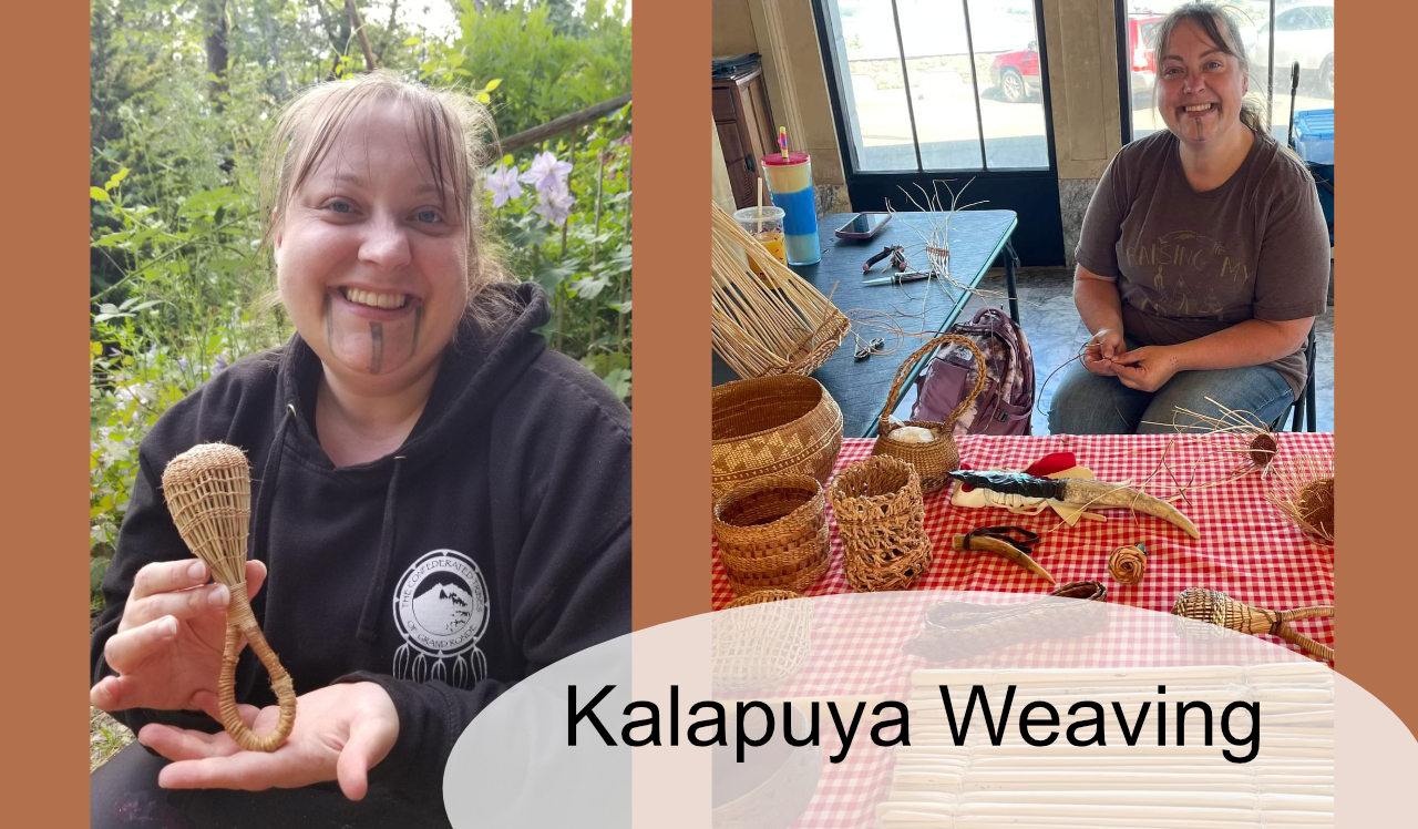 Kalapuya weaving stephanie Craig