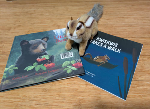 KwisKwis the stuffy and books- indigenous curriculum for Pre-K kindergarteners