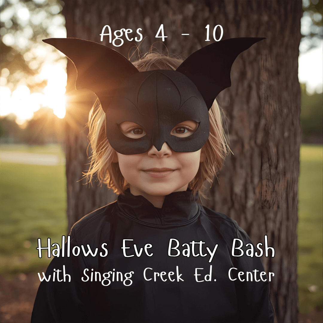 Hallows Eve Batty Bash children's halloween party 2025