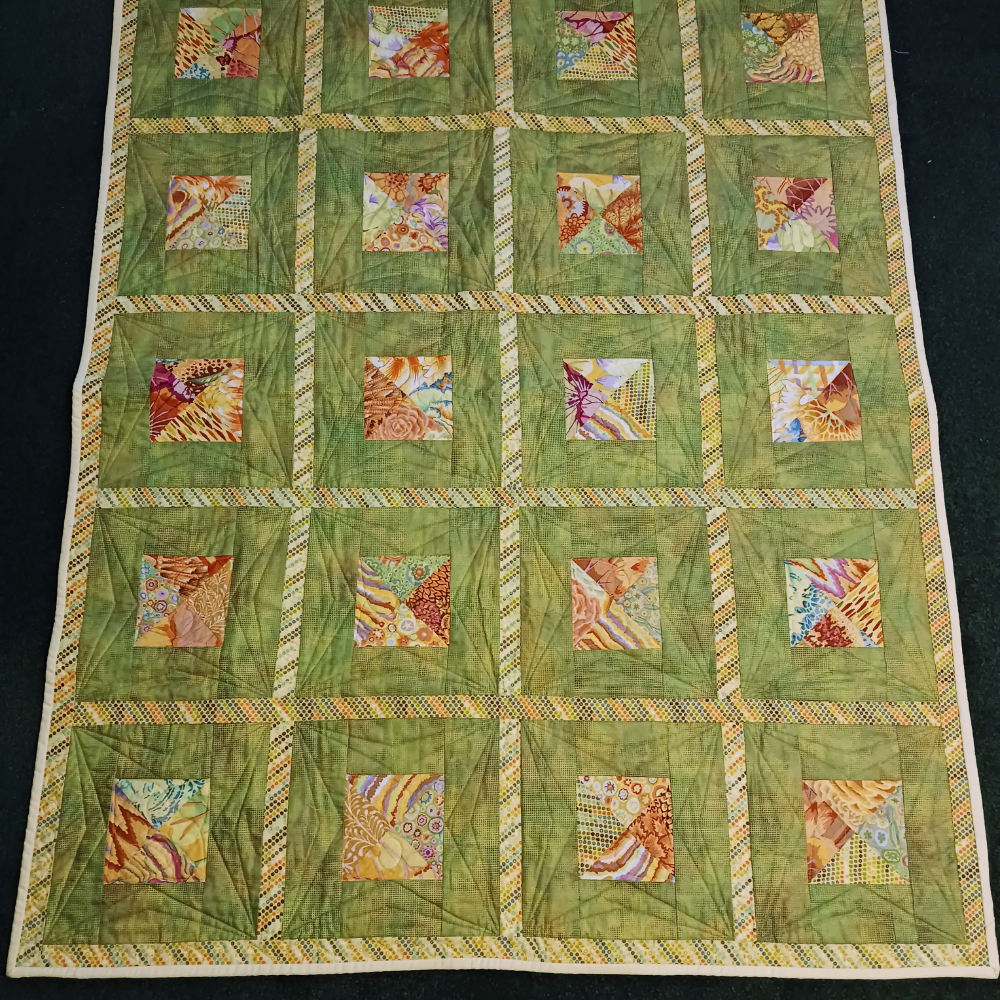 Green Lap quilt
