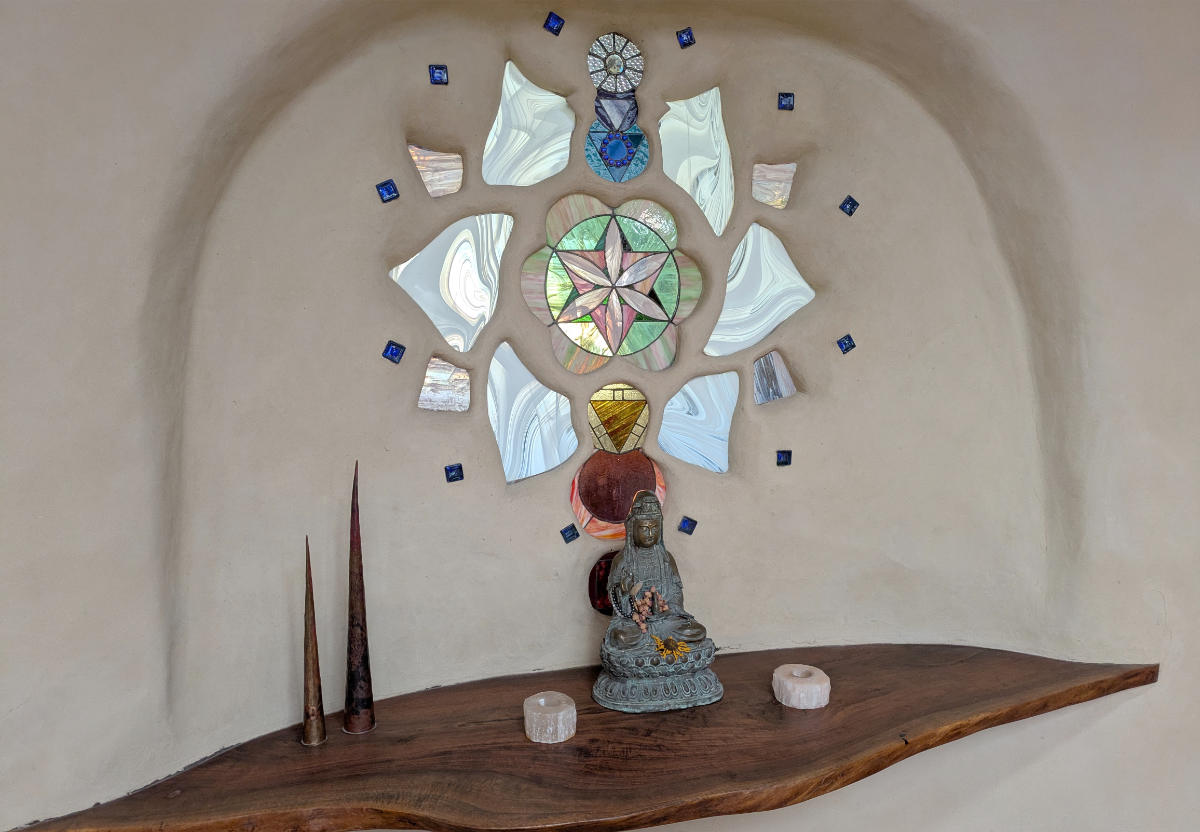 mandala sanct inside window shelf- featured