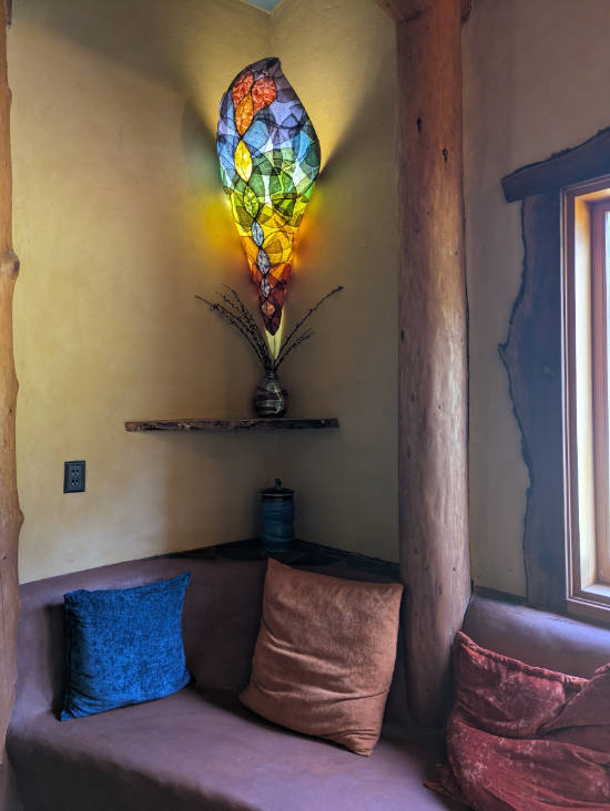 looking toward entryway