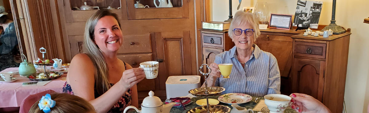 tea at smj house 