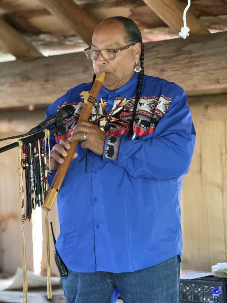 Deitz playing flute festival plankhouse 26