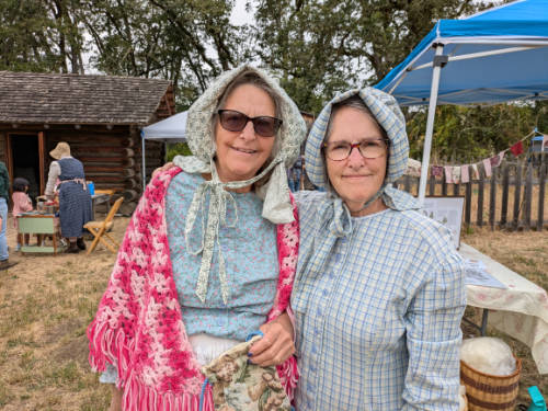carolyn and sister