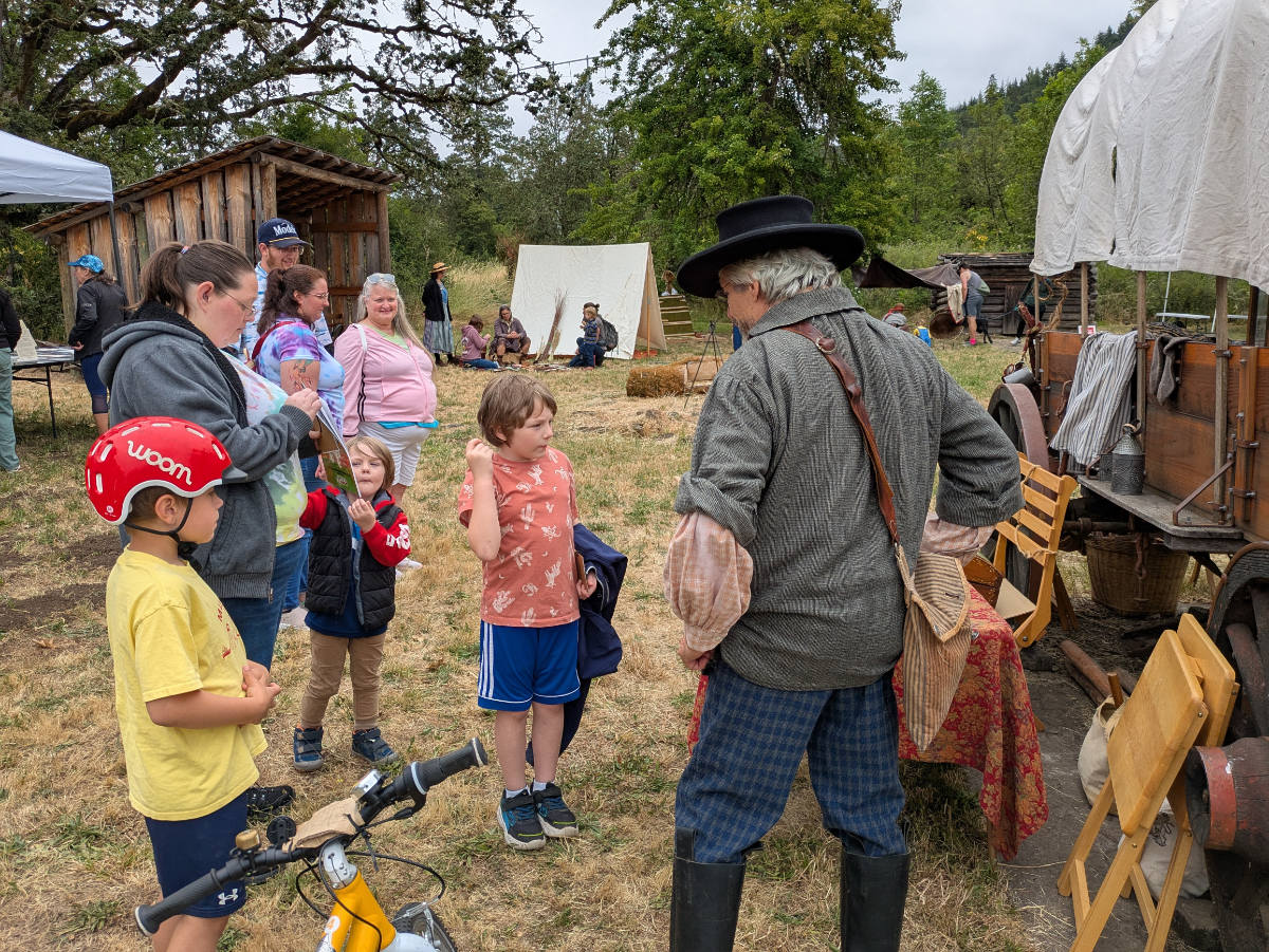 festival with troy talking to folks 2026